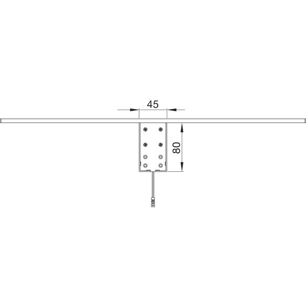 Spiegelleuchte LD 8104 300mm schwarz 24 V/DC