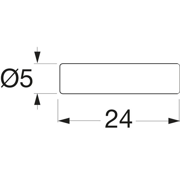 Steckbodenträger Stift