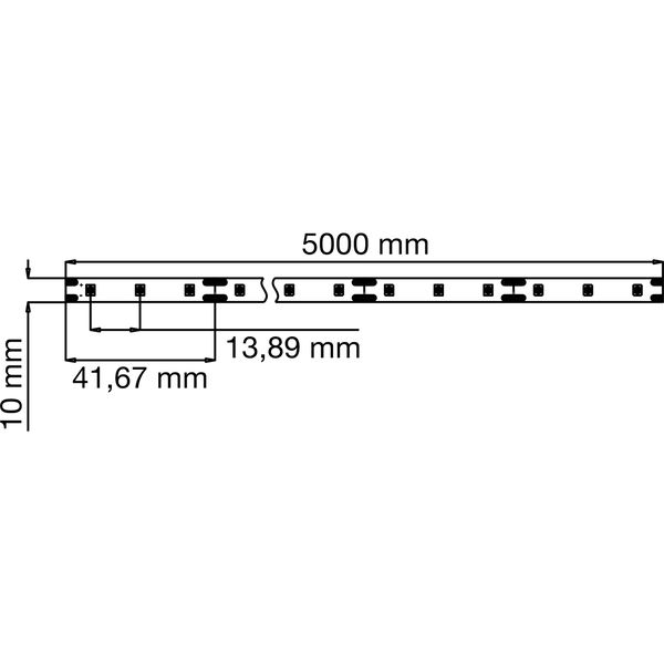 L&S LED-Band MECCANO-72 12 V/DC