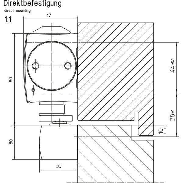 Geze Türschließer TS 5000 L BG ECline EN 3-5 mit Gleitschiene 1-flügelig, silber