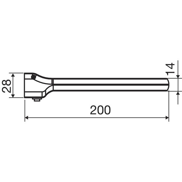 L&S Tablarleuchte Paper Shelf 230 V