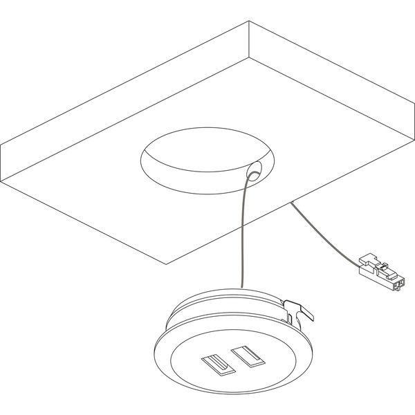 DOMUS LINE Einbau USB-Charger Subby 24/VDC