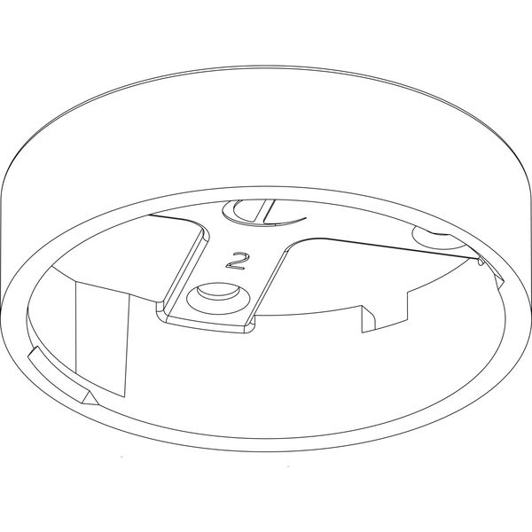 DOMUS LINE Aufbauring zu USB-Charger Subby