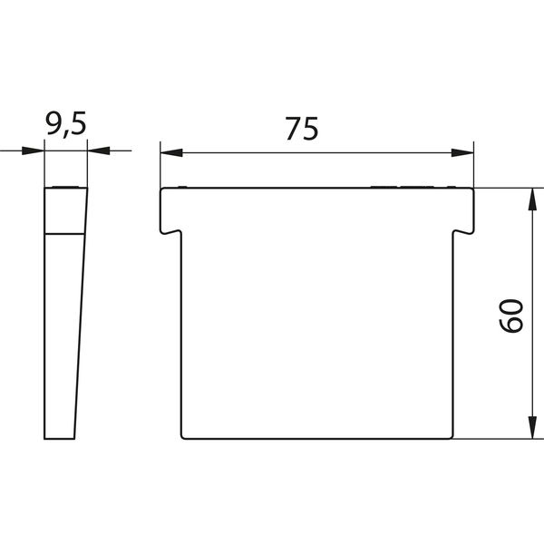 ECONOMY Dichtungsset für Bodenprofile 5000, Glasstärke 12,76 mm,Kunststoff/Gummi