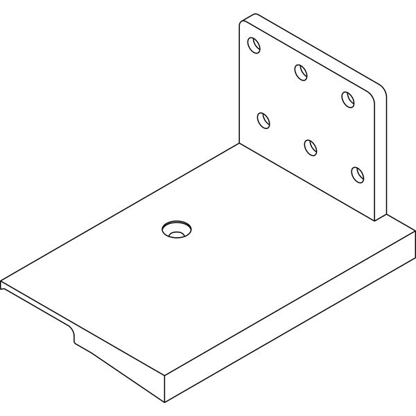 ROTO Universal-Schwellenhalter ohne Radius EIFEL