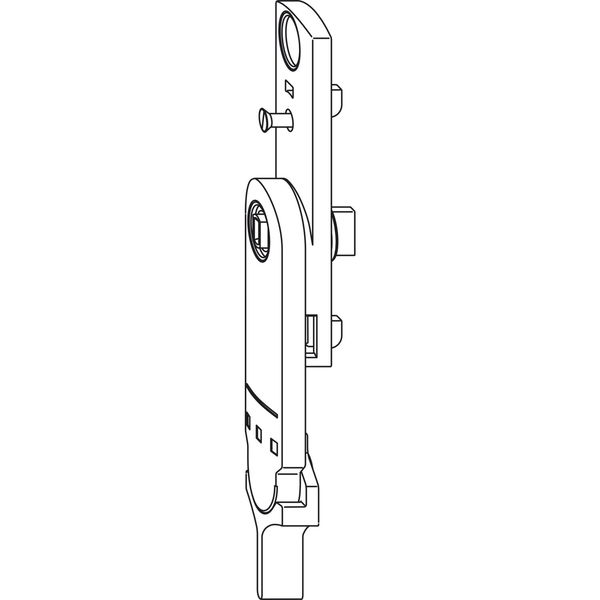 WINKHAUS Duofunktionselement DFE-P, Pendelvariante, silber