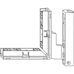 Winkhaus Flügellager FL.HT.18-13-12.RS 12/18-13V 130 kg silber rechts