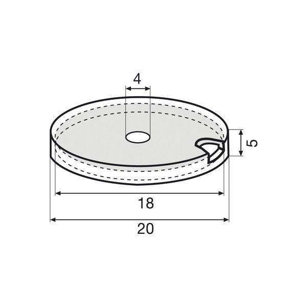 Wagner QuickClick® Basisteil zum Anschrauben