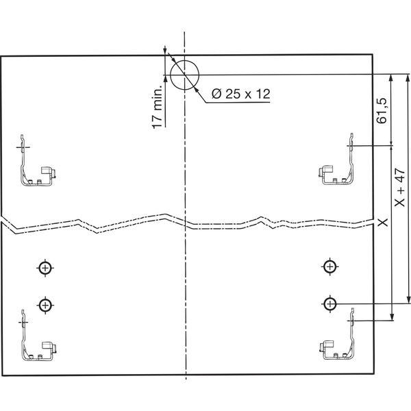 BLUM Griff/Mitnehmer für Innenschubkasten