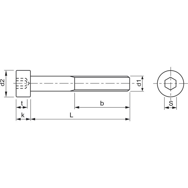 Zylinderschraube DIN 7984 – Edelstahl A2