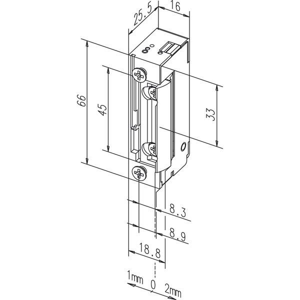 EFF EFF Türöffner Serie 118/128 FaFix