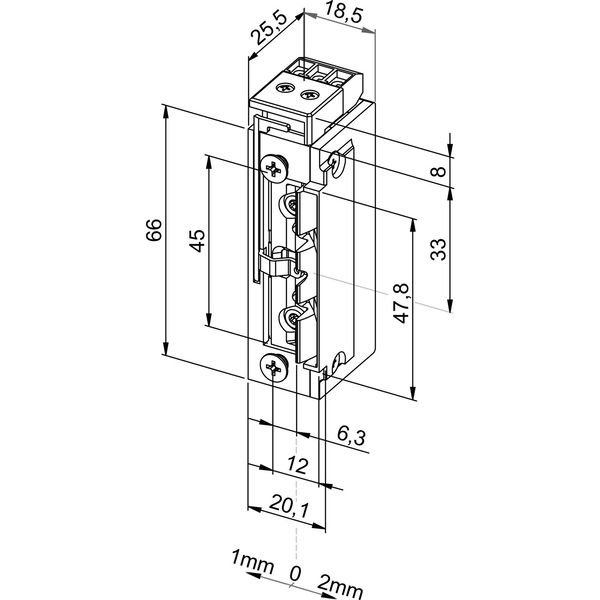 EFF EFF Türöffner Serie 118F ProFix2 Feuerschutz