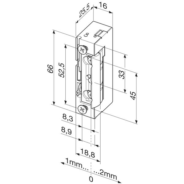 EFF EFF Türöffner Serie 118/128 FaFix