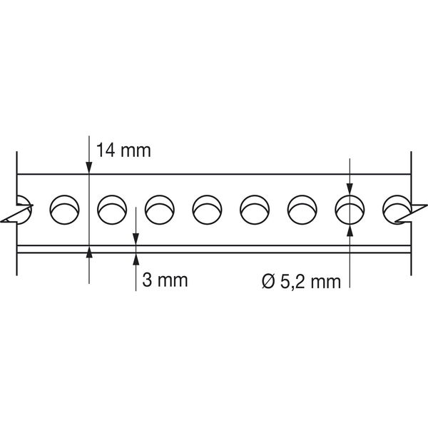 Lochband kunststoffummantelt 14x3mm – Metallband Montageband zur Befestigung von Rohren und Leitungen auf Beton, Stahl verzinkt, PVC ummantelt