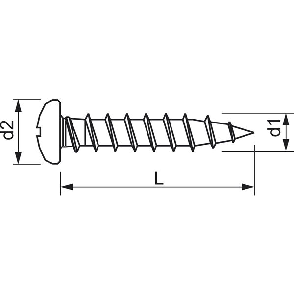 SFS SPT Beschlagschraube HPK Ph-KS – Stahl silber