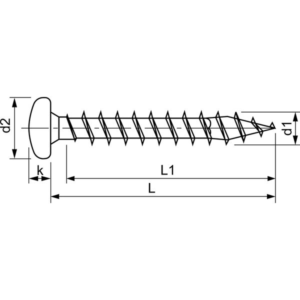 SPAX Spanplattenschraube HRK T-STAR plus Vollgewinde/ Teilgewinde – Stahl Wirox-Silber