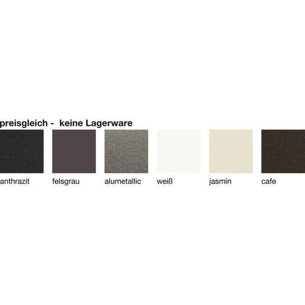 Blanco flächenbündige Einbauspüle – Spülbecken aus Granit Serie Subline 400-F, schwarz